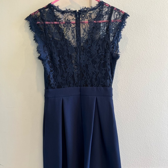 BCBG Lace Insert Dress - Picture 4 of 4